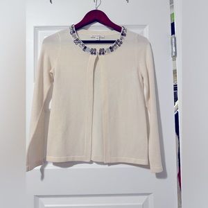 Cardigan with accent